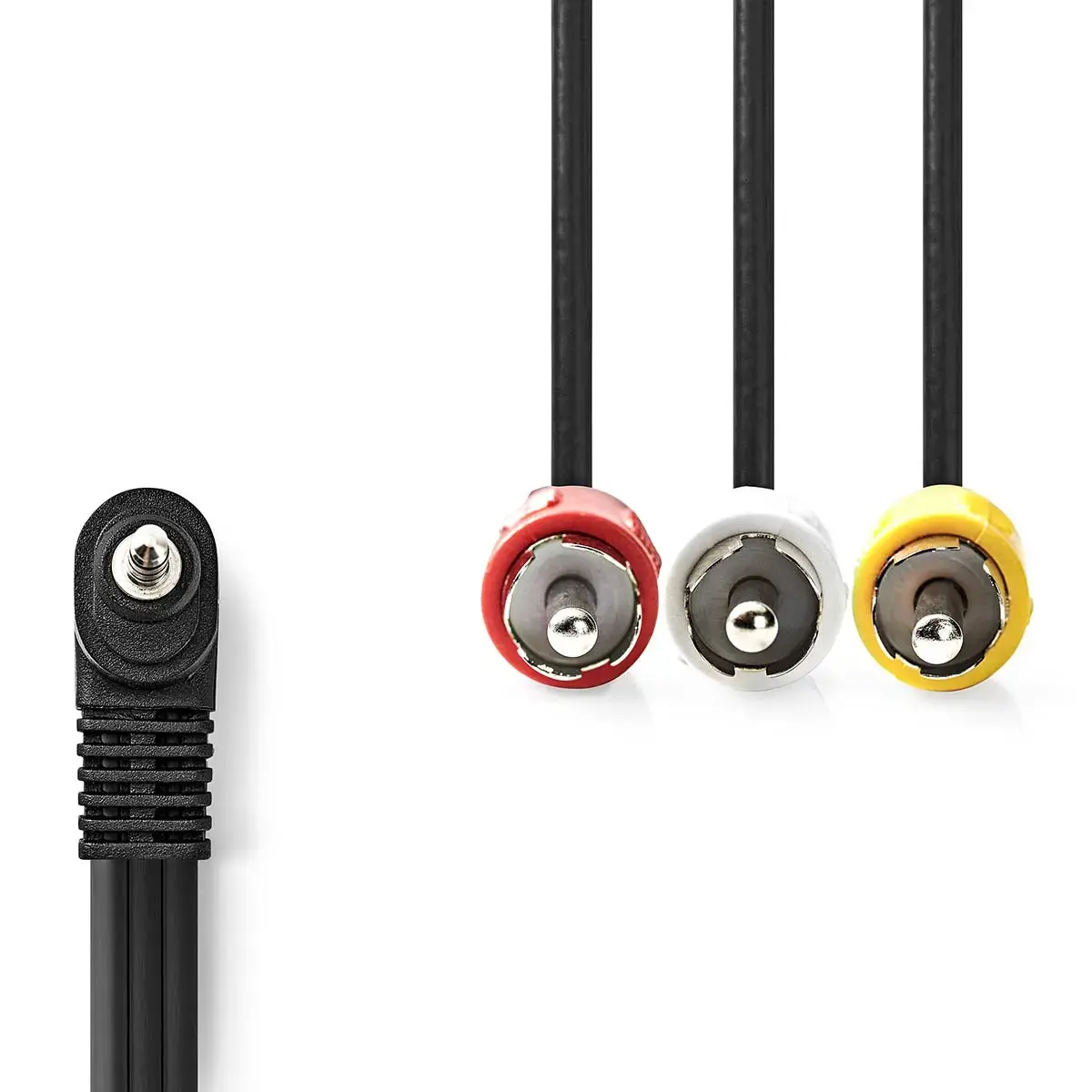Nedis CVGL22400BK10 3.5mm AV to 3x RCA Video Cable Adapter Photo 2