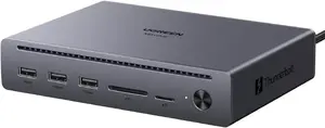 Док-станция UGREEN Revodok U712 10-в-1 Thunderbolt 5 с портами 2x Thunderbolt 5, DisplayPort, RJ45 и USB 3.0
