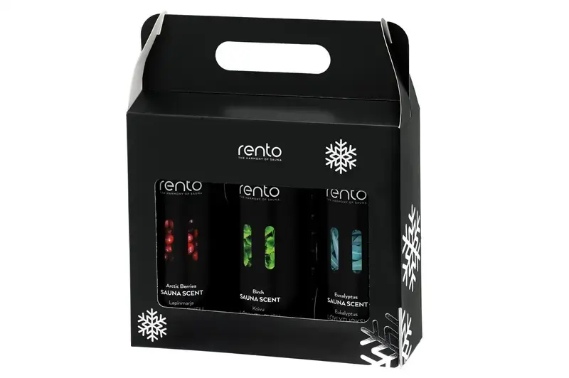 RENTO Sauna Scent Gift Box 3 x 400 ml Photo 2