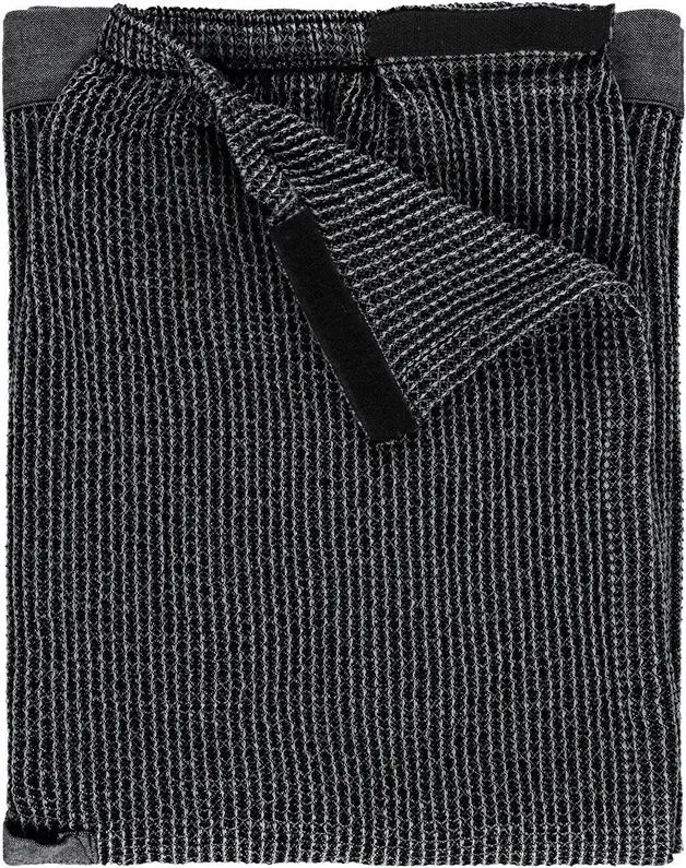 Rento Sauna Apron 145 x 85 cm Black/Grey Photo 2