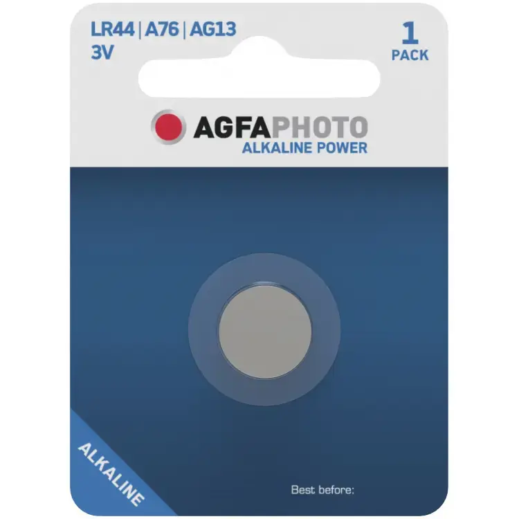 AgfaPhoto 150803470 LR44 Alkaline Button Cell Battery Photo 2