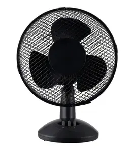 Rosberg Desk Fan 23cm, 19W, 2 Speed Levels, Vertical Tilt, Black