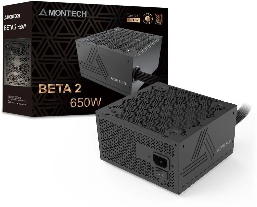 Montech BETA 2 650W barošanas bloks Photo 8