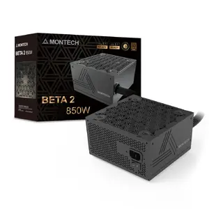 Montech BETA 2 блок питания 850 W 20+4 pin ATX ATX Черный