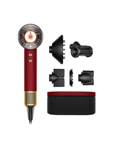 Dyson Supersonic Nural Hair Dryer 1600W, 4 Heat Levels, 3 Speeds, Ionic Function, Gold/Red