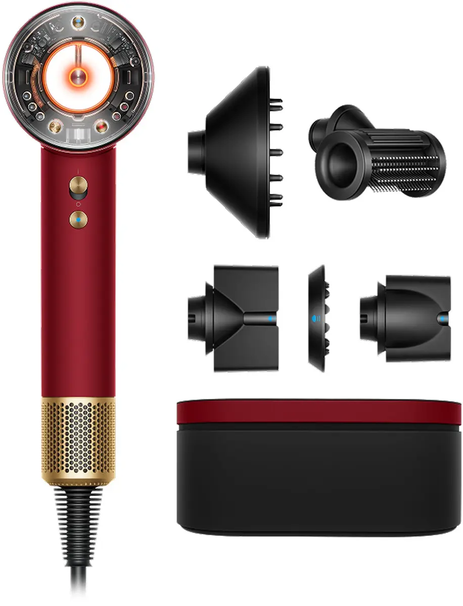 Фен Dyson Supersonic Nural 1600 Вт золотой/красный Photo 3
