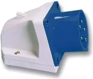 PCE 523-6 Industrial Connector Plug 32A 3P 230V IP44 Blue