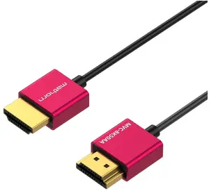 Mathorn Ultra Slim HDMI to HDMI 2.1 Cable, 8K 60Hz, 2.5mm Diameter, 0.5m