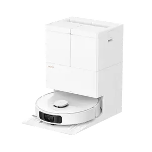 MOVA E50 Ultra Robot Vacuum Cleaner Bagless Wet Mopping 5200 mAh Lithium Battery Charging Mop Washing Base Station White