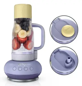 Ninja DB351EUPR blenderis 0,71 L Galdvirsmas blenderis 1100 W Lavanda, Dzeltens