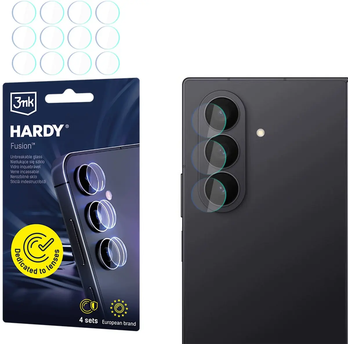 3MK Hardy Fusion lēcu aizsargs Samsung