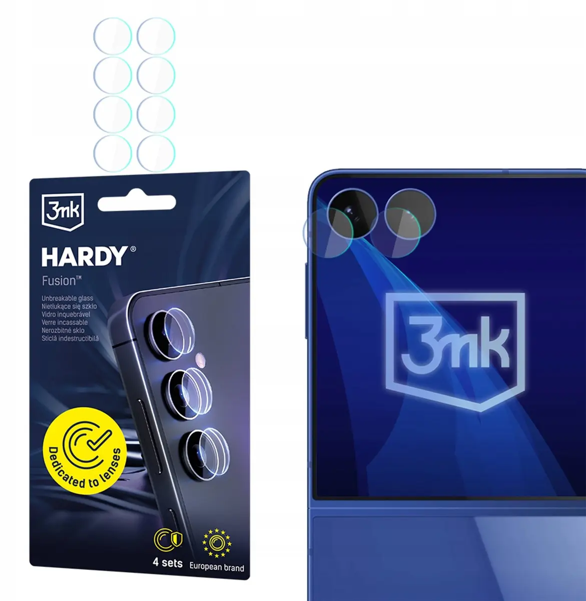 3MK Hardy Fusion lēcu aizsargs Samsung