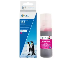 Совместимый струйный картридж G&G NPR-E102M для Epson, пурпурный