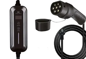 Helos E-Car Charger Cable Type 2 to Schuko 16A TUEV Certified