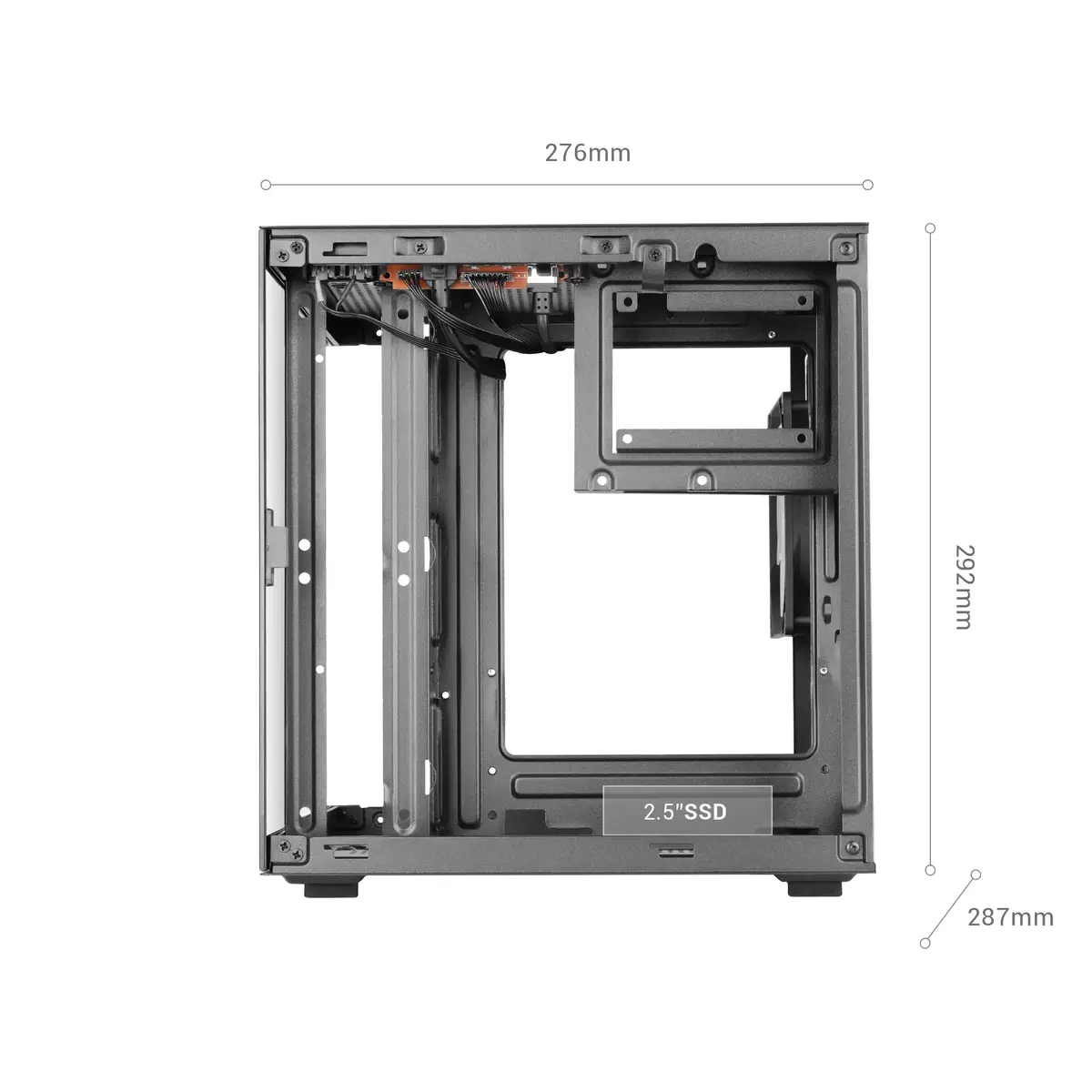 TACENS Mars Gaming MC-CUBE Mini Tower Case Photo 7