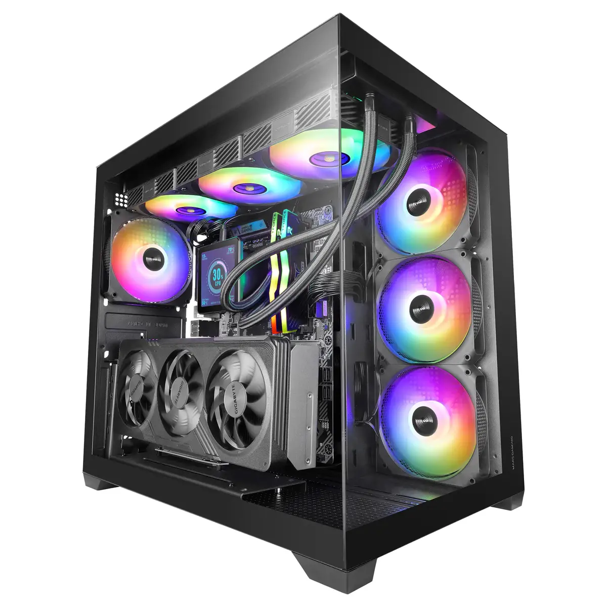 Mars Gaming MCV5 Midi Tower PC Case Photo 2