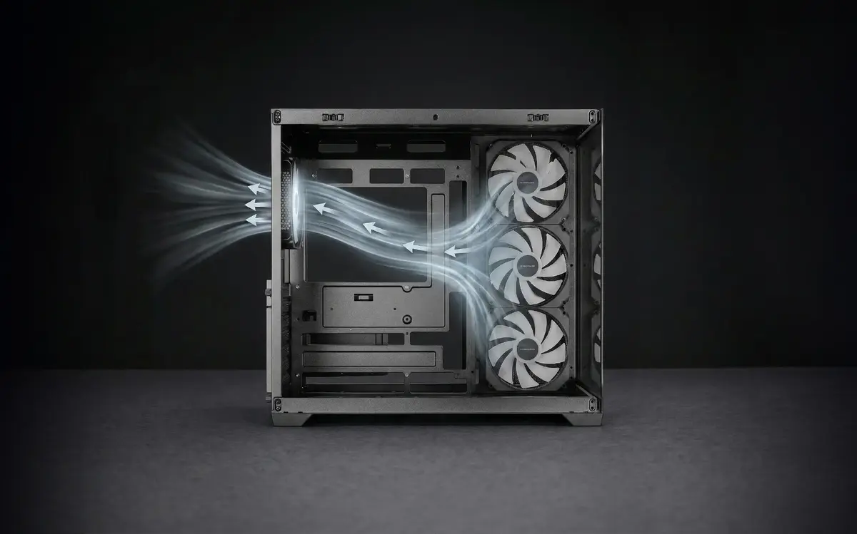 Mars Gaming MCV5 Midi Tower PC Case Photo 13