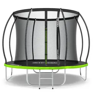 ZIPRO Jump Pro Premium Round Exercise Trampoline with PVC Jumping Surface