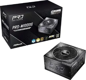 Блок питания ASROCK PRO-M1000G 1000 Вт 80 PLUS Gold