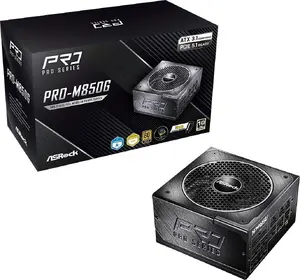 Блок питания ASROCK PRO-M850G 850 Вт, сертификат 80 PLUS Gold
