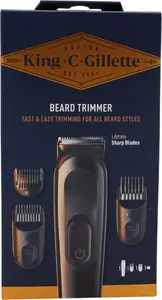 Gillette King C. elektrischer Bartschneider Herren kabellos (7702018545247)