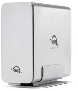 OWC Express 4M2 SSD diska korpuss Sudrabs M.2