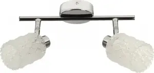 Потолочный светильник Candellux TRANS, 2x40W, G9, хром