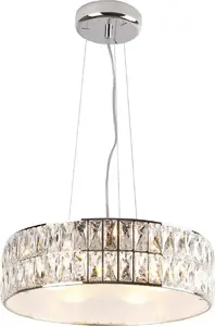 Lampa wisząca MAXlight Diamante glamour chrom  (P0238)