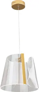 Lampa wisząca MAXlight SEDA nowoczesna złoty  (P0384)