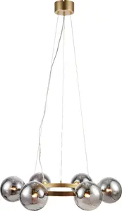 Lampa wisząca Markslojd Nowoczesna lampa wisząca LED Ready do salonu Markslojd CIRCLE 108050