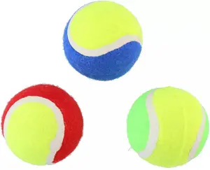 PET Rubber Dog Balls Chew Toy Set, 3 Pieces