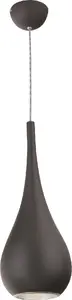 Lampa wisząca MAXlight DROP nowoczesna czarny  (P0233)