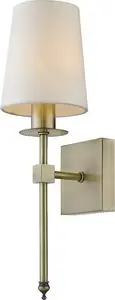 Light Prestige Casoli Wall Lamp LP-2118/1W Patina Finish