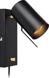 Markslojd CARRIE Wall Lamp, Black