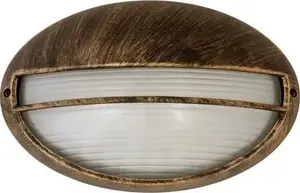 Rabalux Hektor 8496 Outdoor Wall Light IP54 Gold