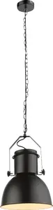 Lampa wisząca Globo KUTUM industrial czarny  (15283)