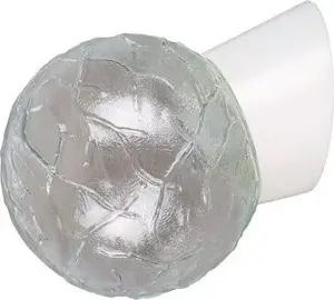 Rabalux Grace Wall Lamp 1x60W E27 White/Transparent