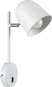Rabalux Egon 5243 LED Wall Lamp for Bedroom in White