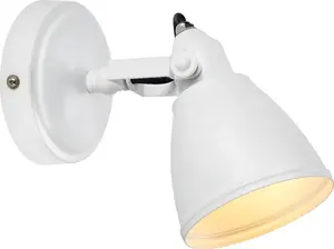 Markslojd Ready LED Bathroom Wall Lamp White