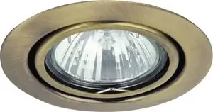 Встраиваемый точечный светильник Rabalux Spot Relight 1095, латунь