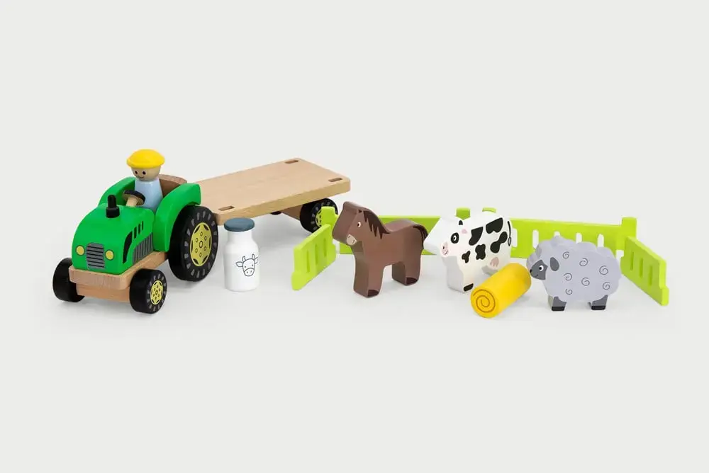 Деревянный трактор Viga Toys 76211 Photo 2