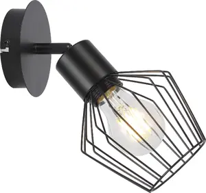 Lampa sufitowa Rabalux Spot natynkowy czarny Rabalux Belano 3534