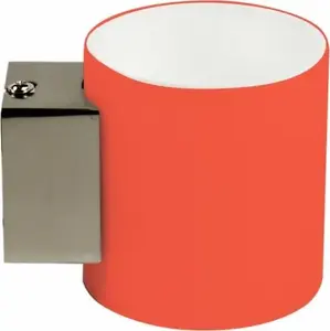 Candellux Simonet Wall Lamp, 1x40W G9, Cylindrical, Orange
