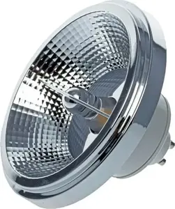 Light Prestige LED Bulb GU10 ES111 9W 4000K White Silver