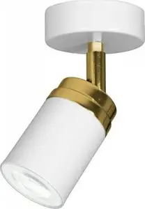 Lampa sufitowa Dekoracja domu Nowoczesny plafon biało złota Reno spot