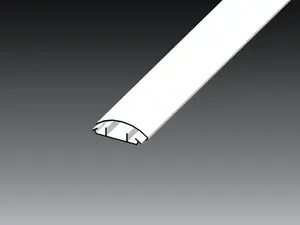Kopos LO 50 CS Floor Cable Trunking PVC Grey 50 x 14 mm