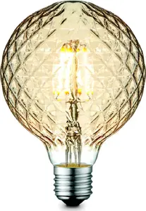 GLOBO LED Edison Light Bulb E27 4W Amber Warm Light 11461