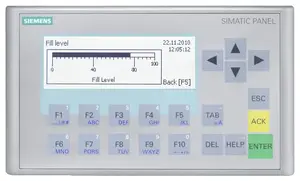 Siemens 6AV6647-0AH11-3AX1 Basic Panel HMI Operator Interface 3.6-inch Display