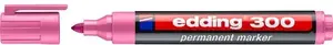 Edding 300 Permanent Marker, Round Tip 1.5-3 mm, Pink