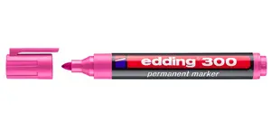 Edding 300 перманентная маркер Пулевидный наконечник Розовый